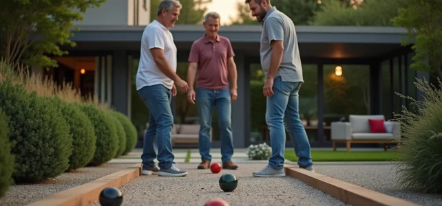 10 idées lumineuses pour bien éclairer votre terrain de pétanque extérieur